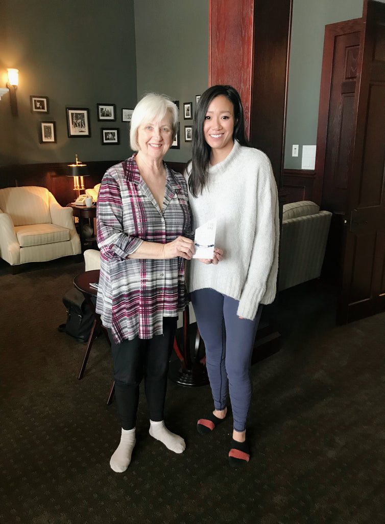 Anti-human trafficking activist Joy Smith with Amy Tung 2018